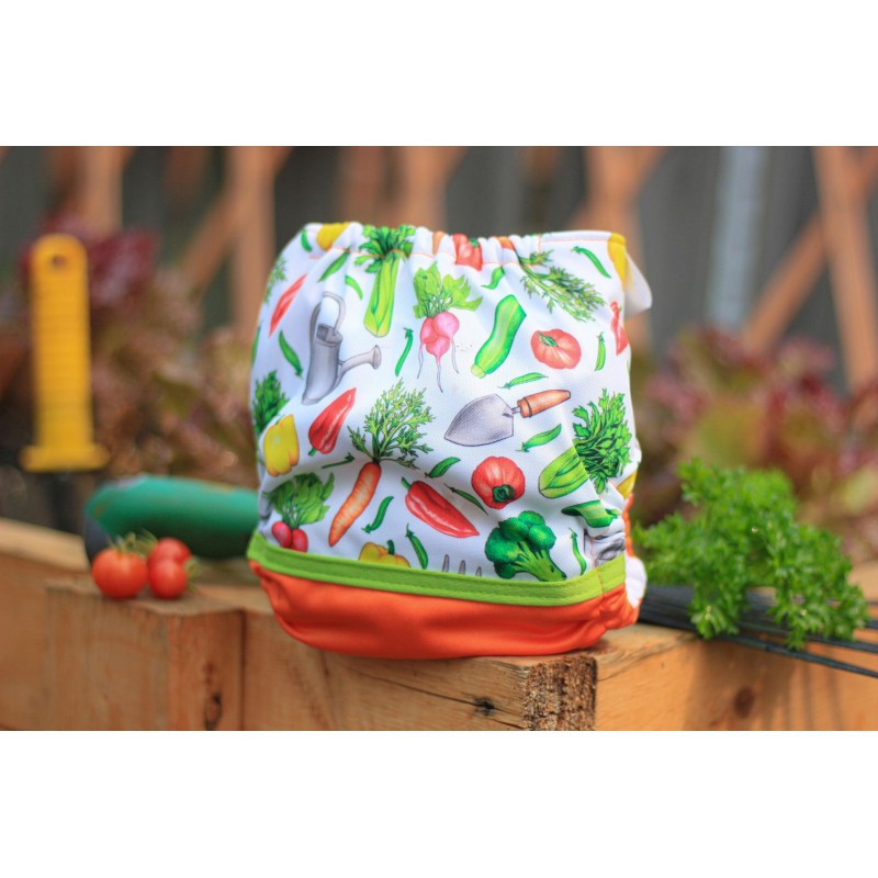 Vegetable garden pocket diaper - 2.0